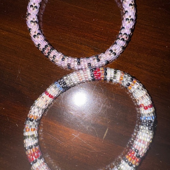 Sashko roll on Colorful Beaded Bracelets Set - Picture 2 of 3
